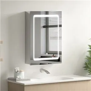 Badezimmer-Spiegelschrank mit Rasiersteckdose